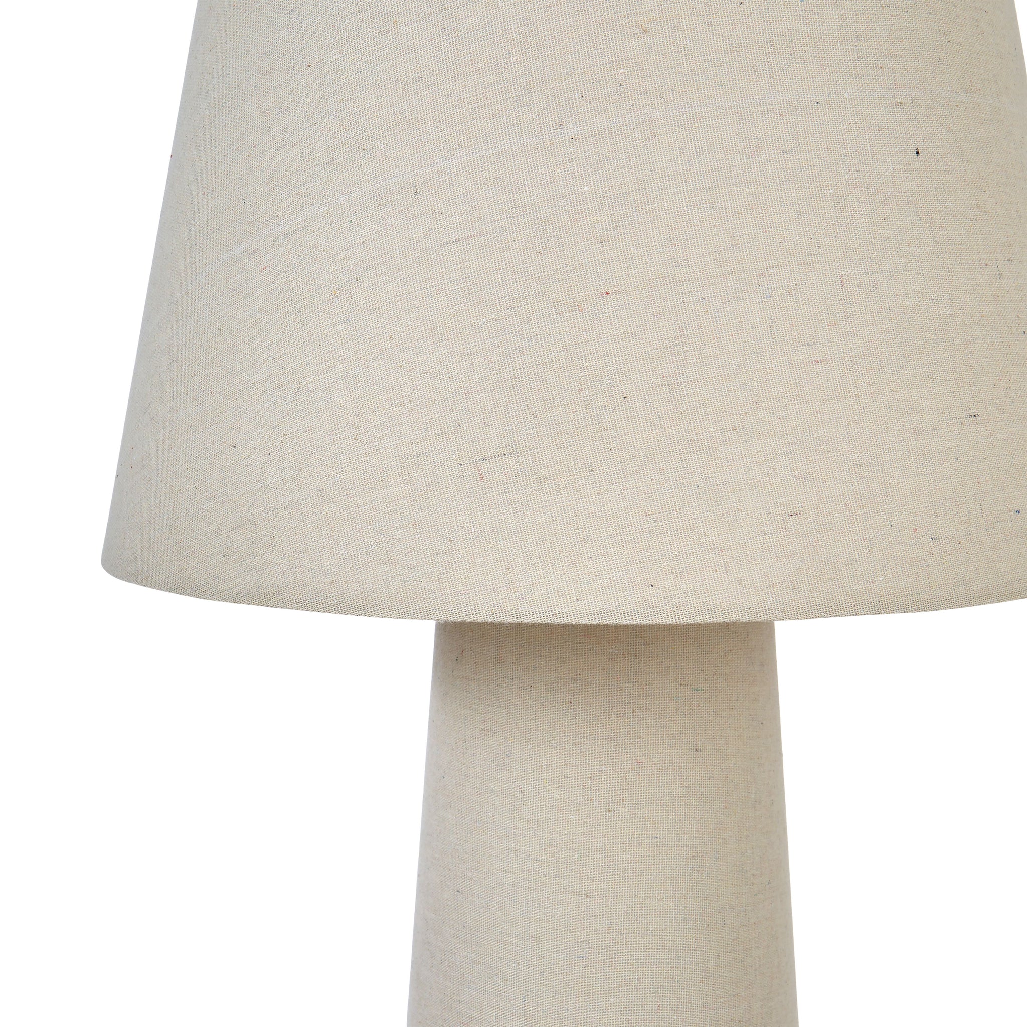 Carrington Linen Floor Lamp - Natural