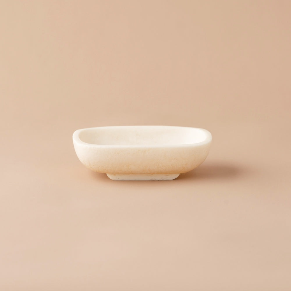 Flow Resin Soap Dish - Marshmallow