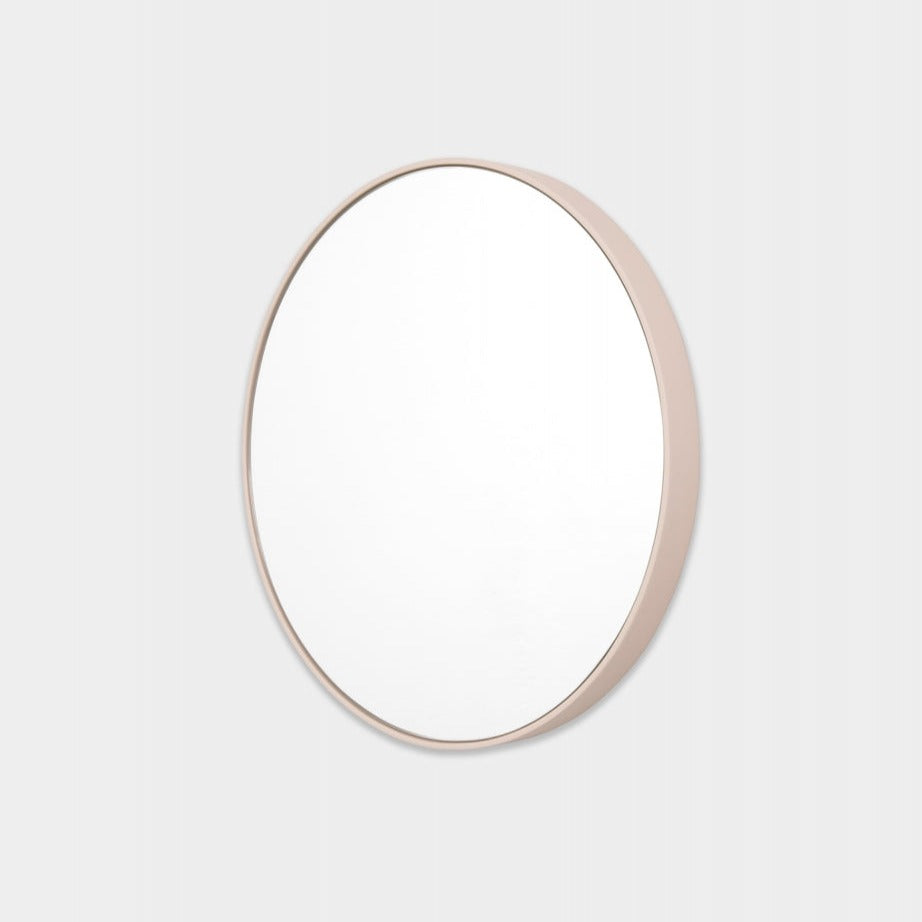 Flynn Round Mirror - Blush