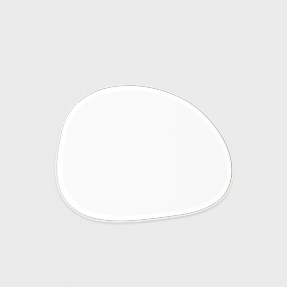 Pebble Mirror - White