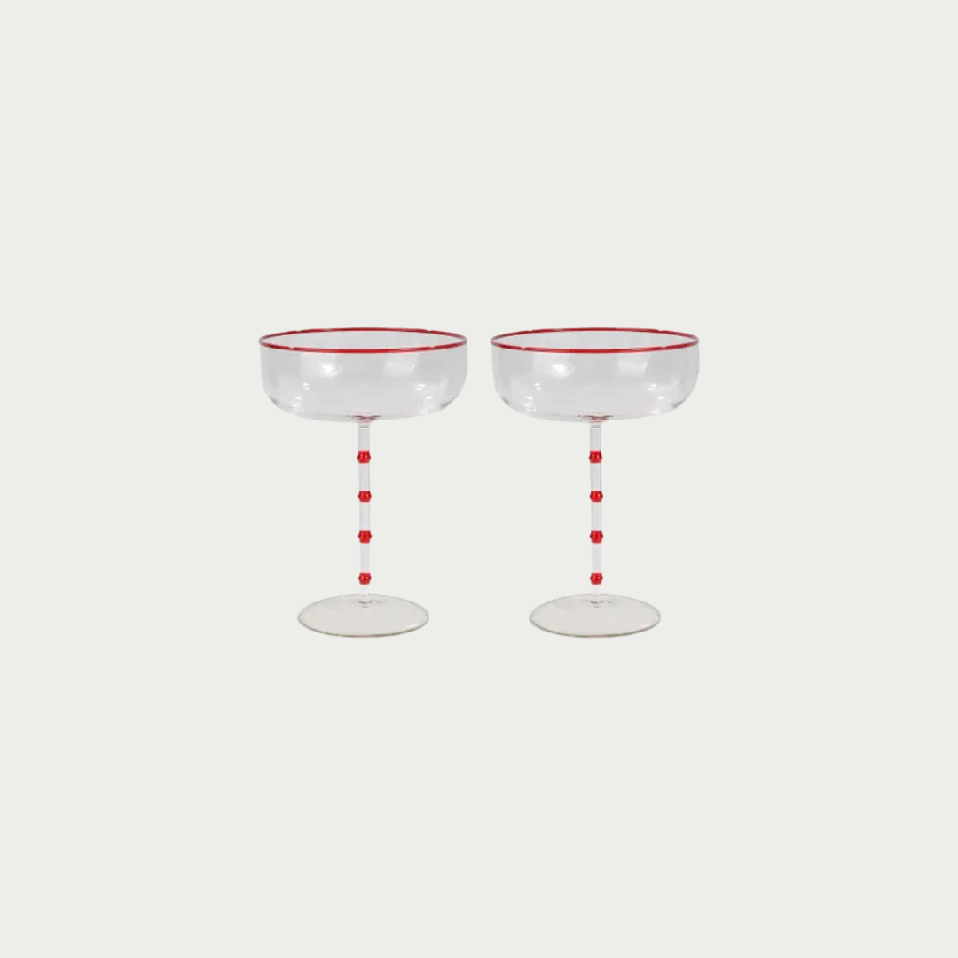 Hudson Coupe Glasses 11 x 17.15cm – Set of 2