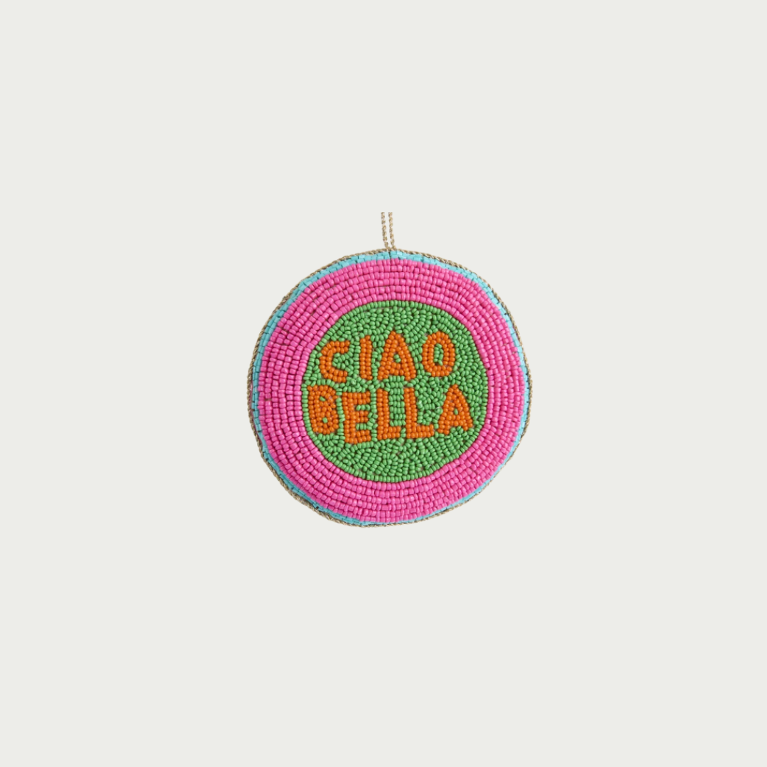 Ciao Bella Beaded Hanging Decration