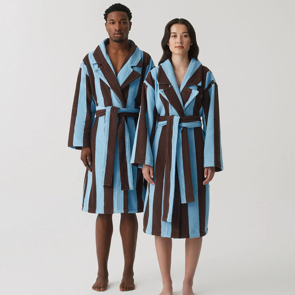 Hommey Stripe Robe