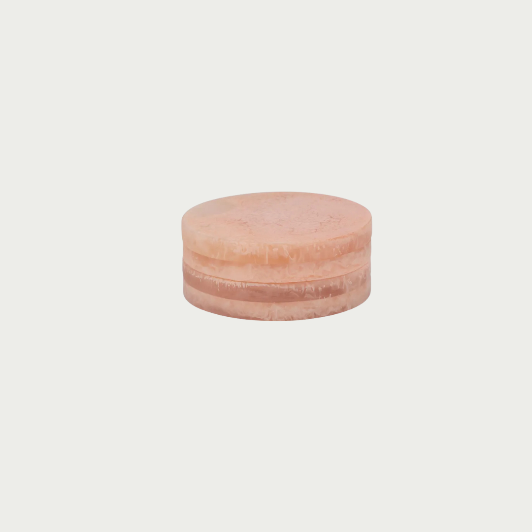Kip S/4 Resin Coasters 10cm Peach
