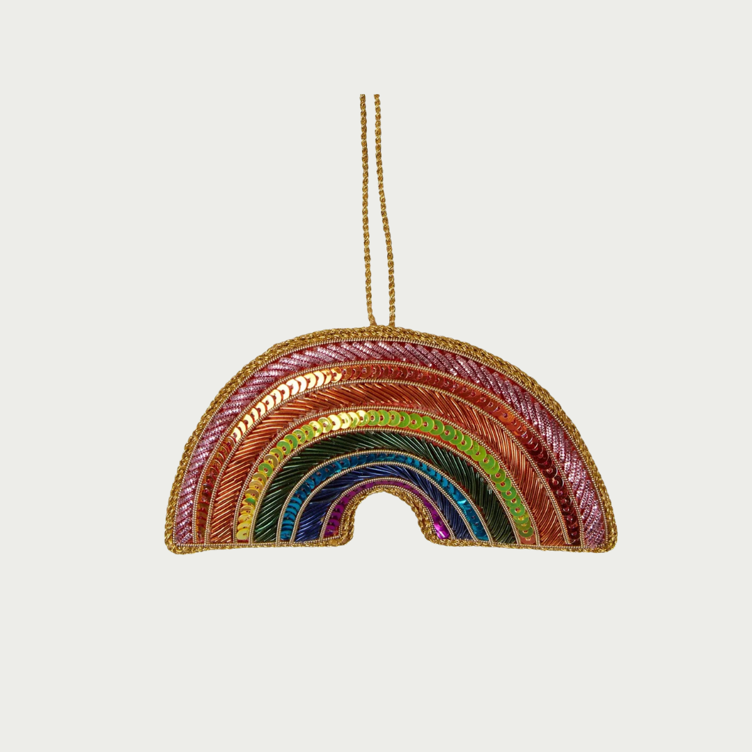 Rainbow Sequin Hanging Decoration