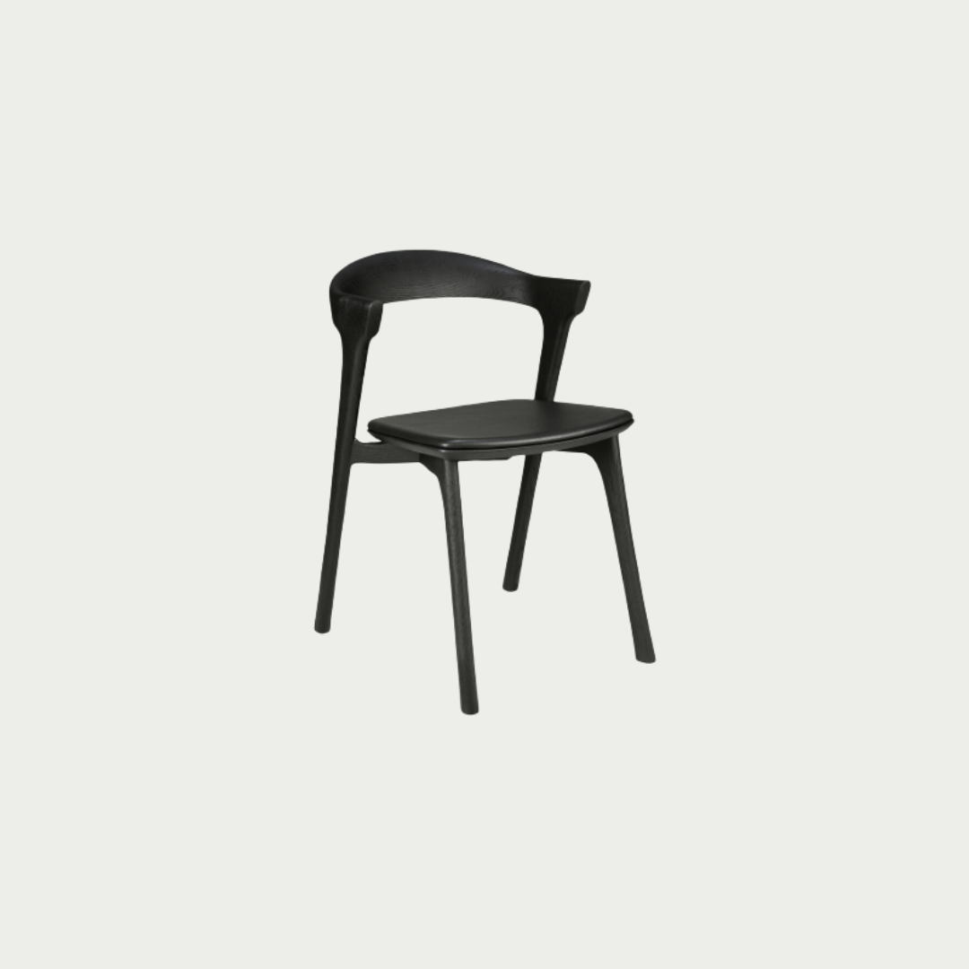 Ethnicraft Oak Bok Chair - Leather