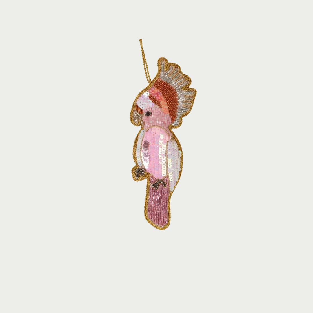 Galah Sequin Hanging Decoration