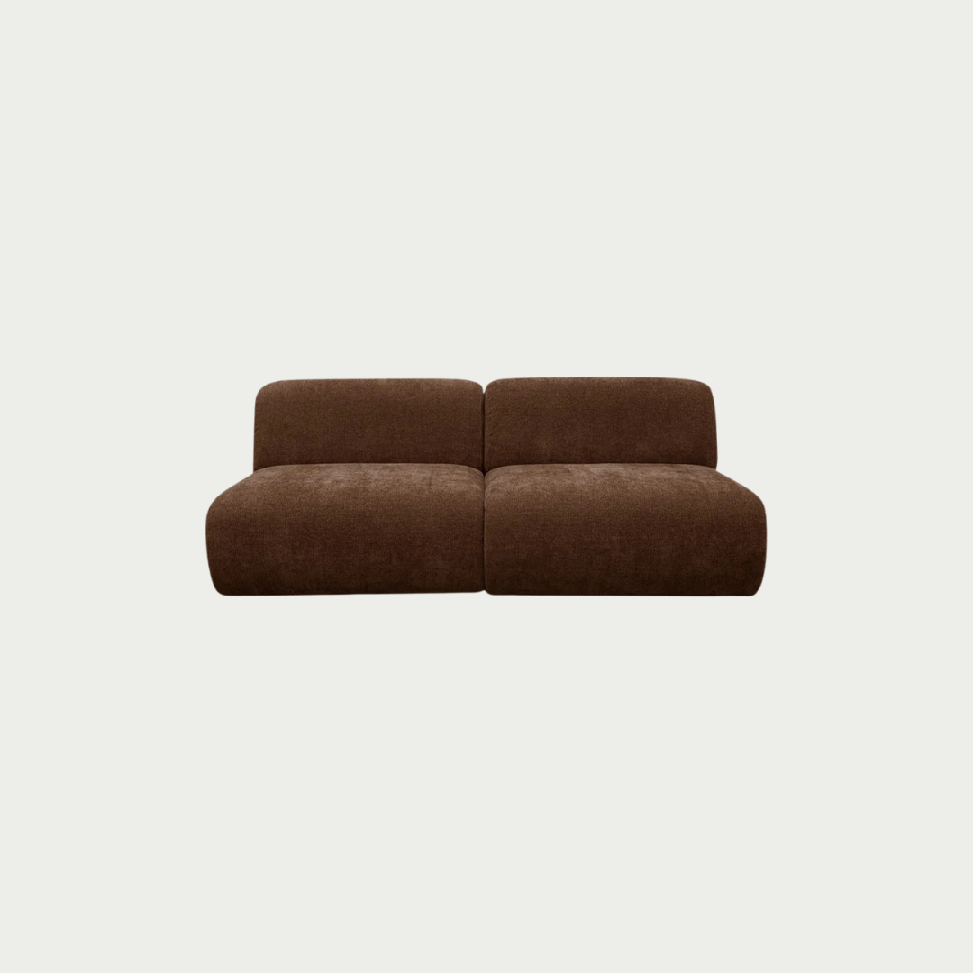 Iggy Armless Modular Sofa 2 Piece 180cm