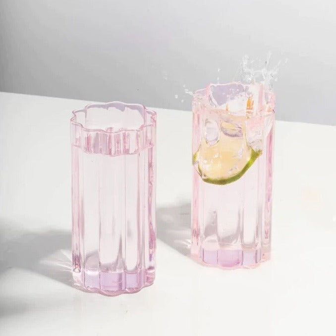 Two Wave Highballs - Pink