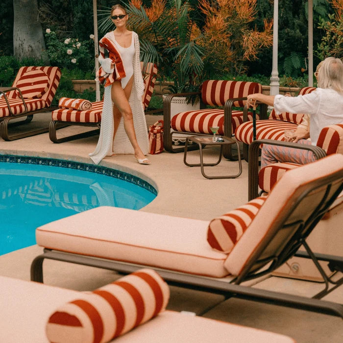 business and pleasure terry outdoor cushion collection 