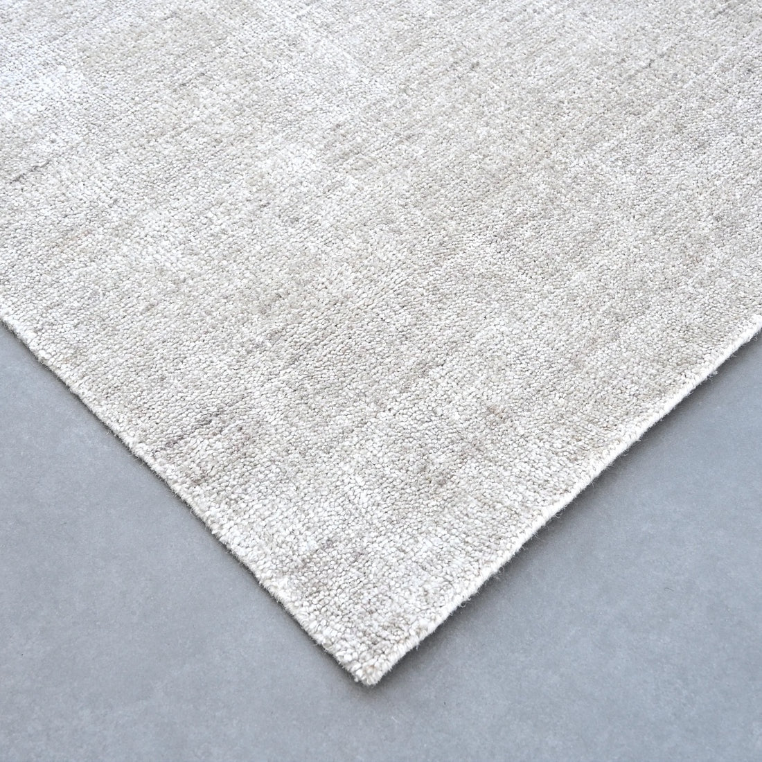 Bloom Bamboo Wool Rug - Cream