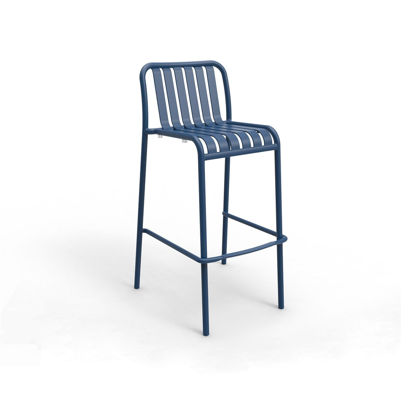 Blue Outdoor bar stool durable by zaneti sold in Geelong 