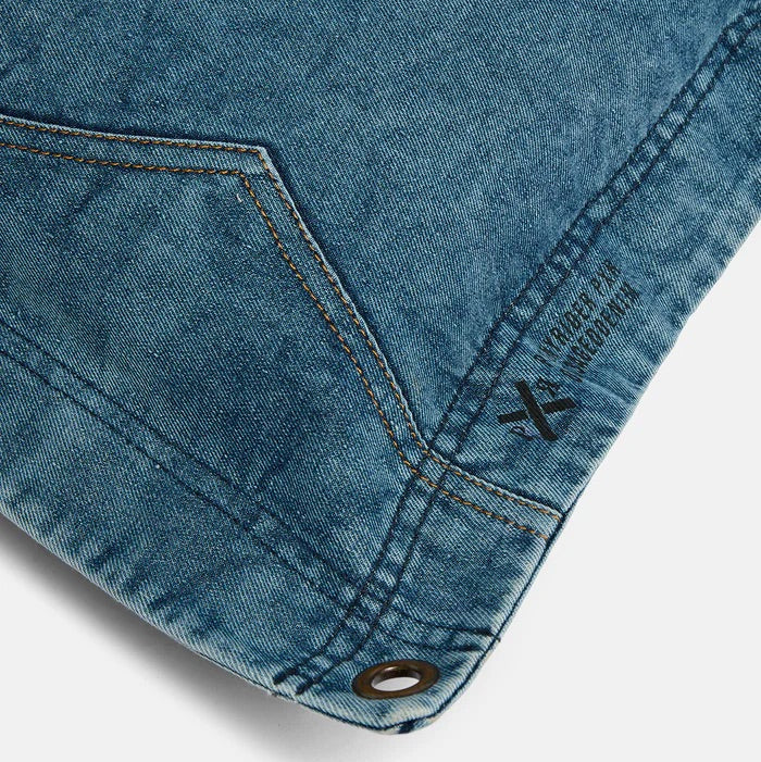 Lil Outlander Rectangle Cushion Denim - 35x55cm