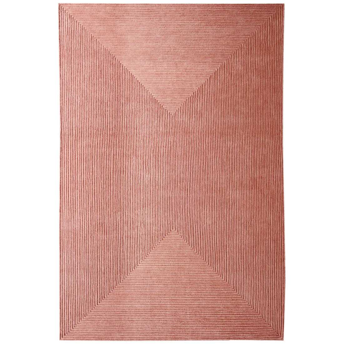 Stripe Rug - Clay Pink