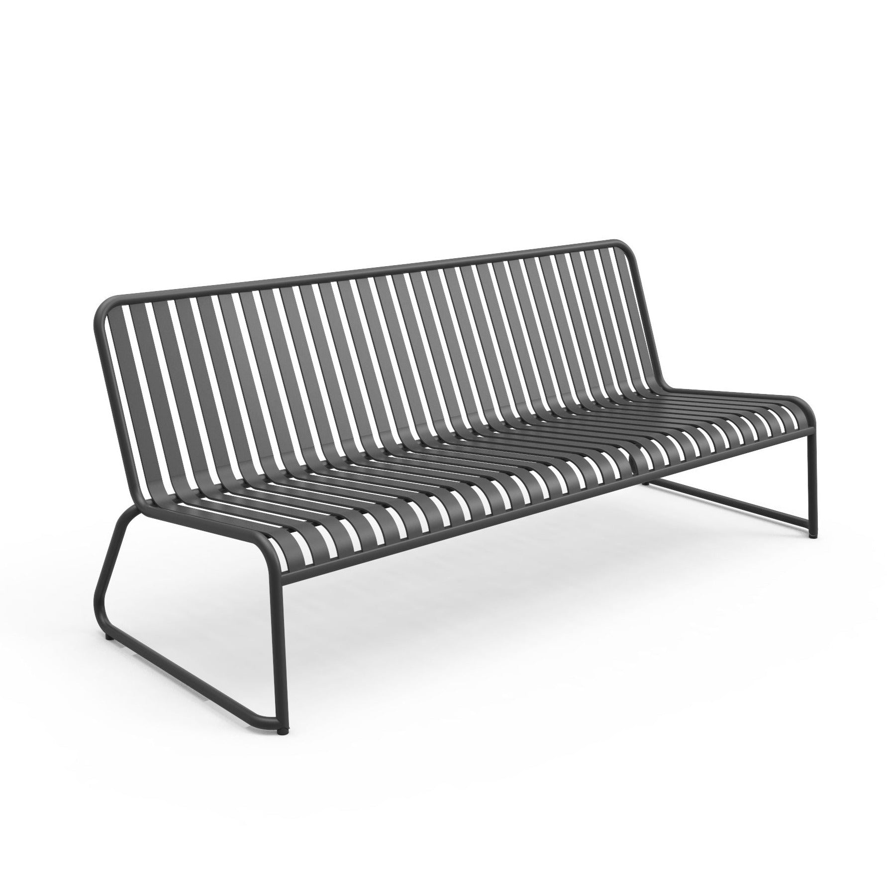Charcoal 3 seater outdoor Brighton lounge by Zaneti 