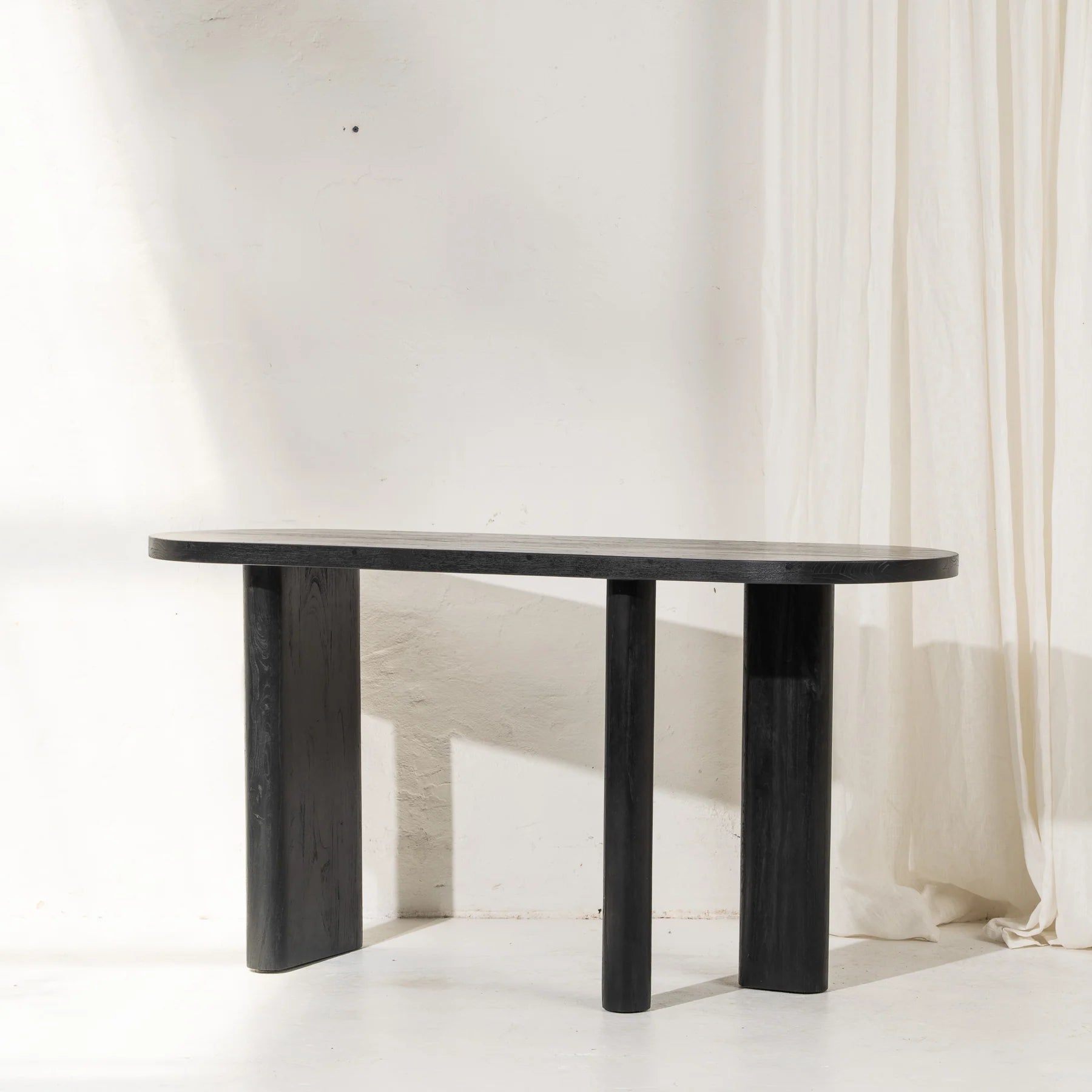 Edra Sculptural Console - Black