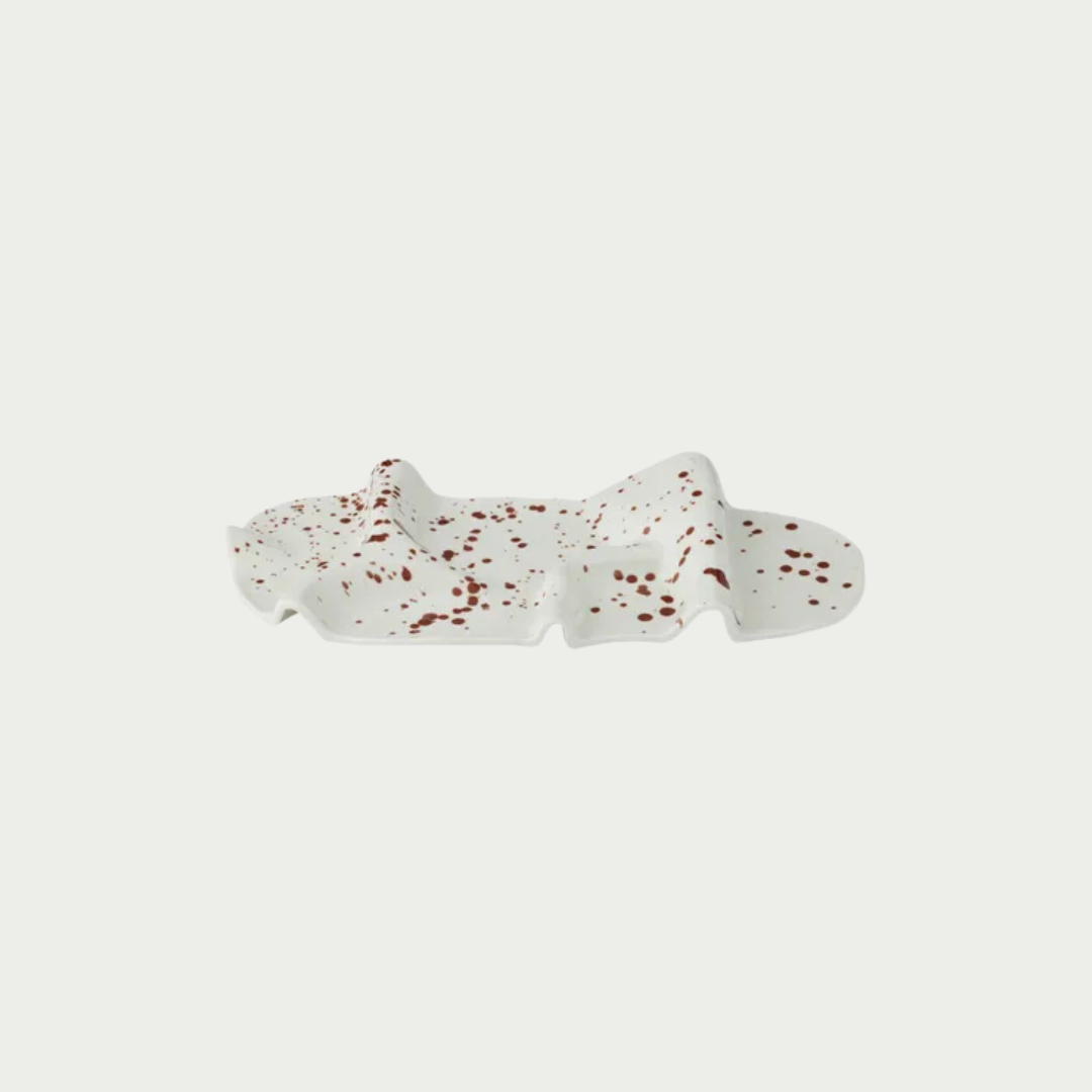 speckle dip platter tray