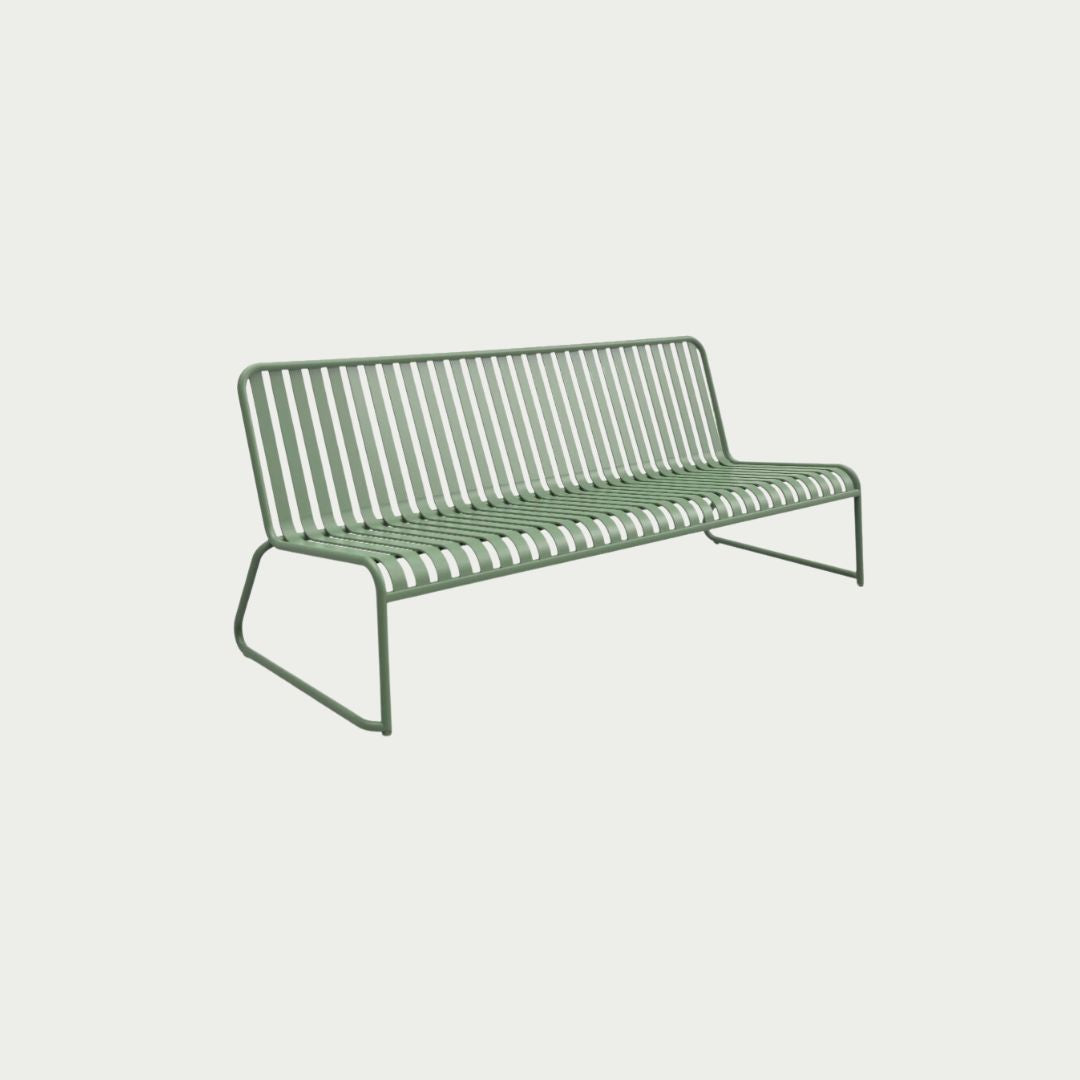 Green 3 seater outdoor Brighton lounge by Zaneti 