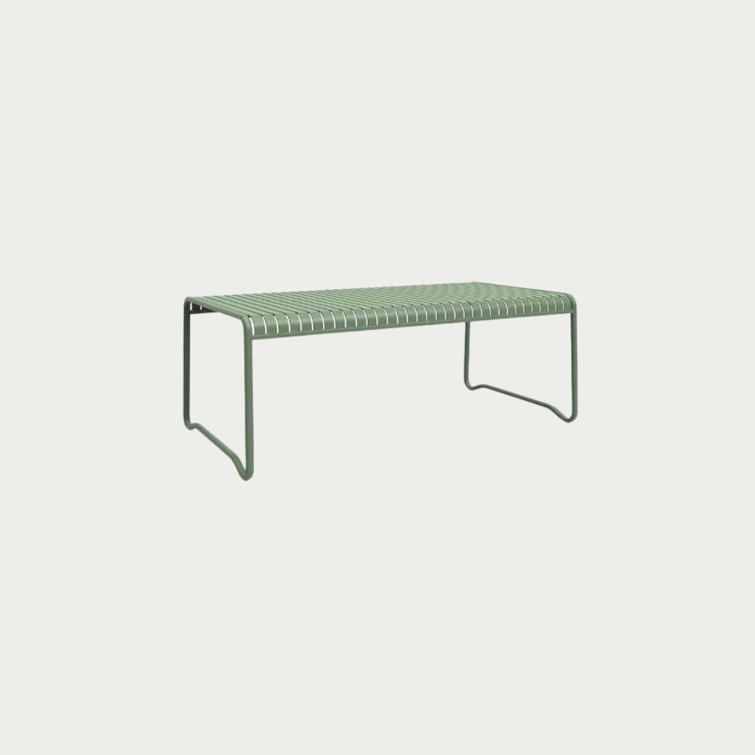 Green outdoor dining table by zaneti sold in Geelong