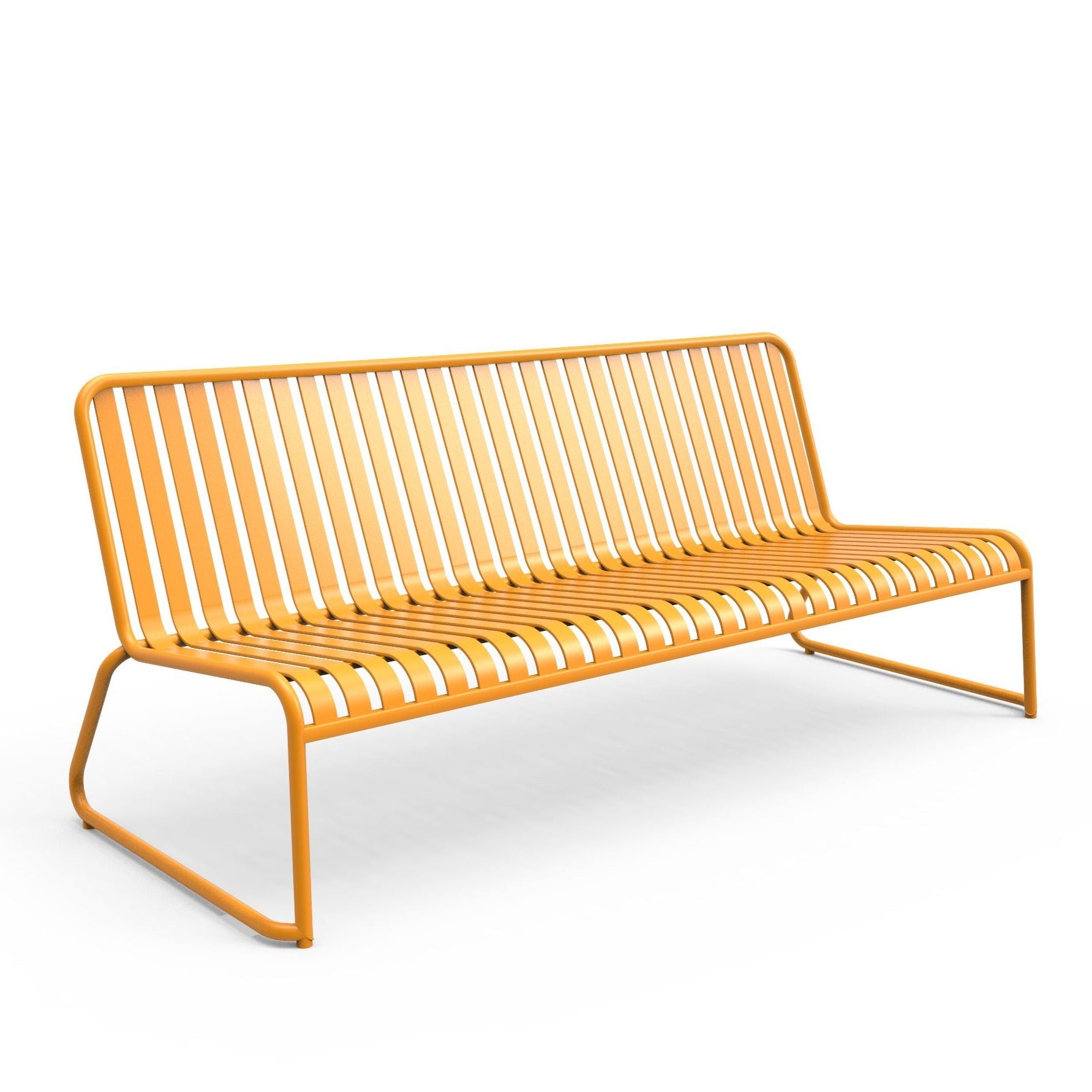 Yellow  3 seater outdoor Brighton lounge by Zaneti 