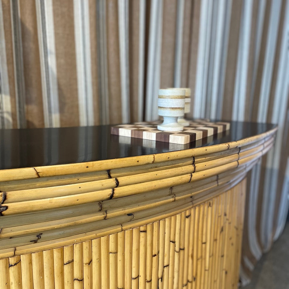 Vintage Bamboo Bar