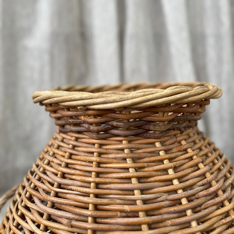 Vintage Large Floor Basket
