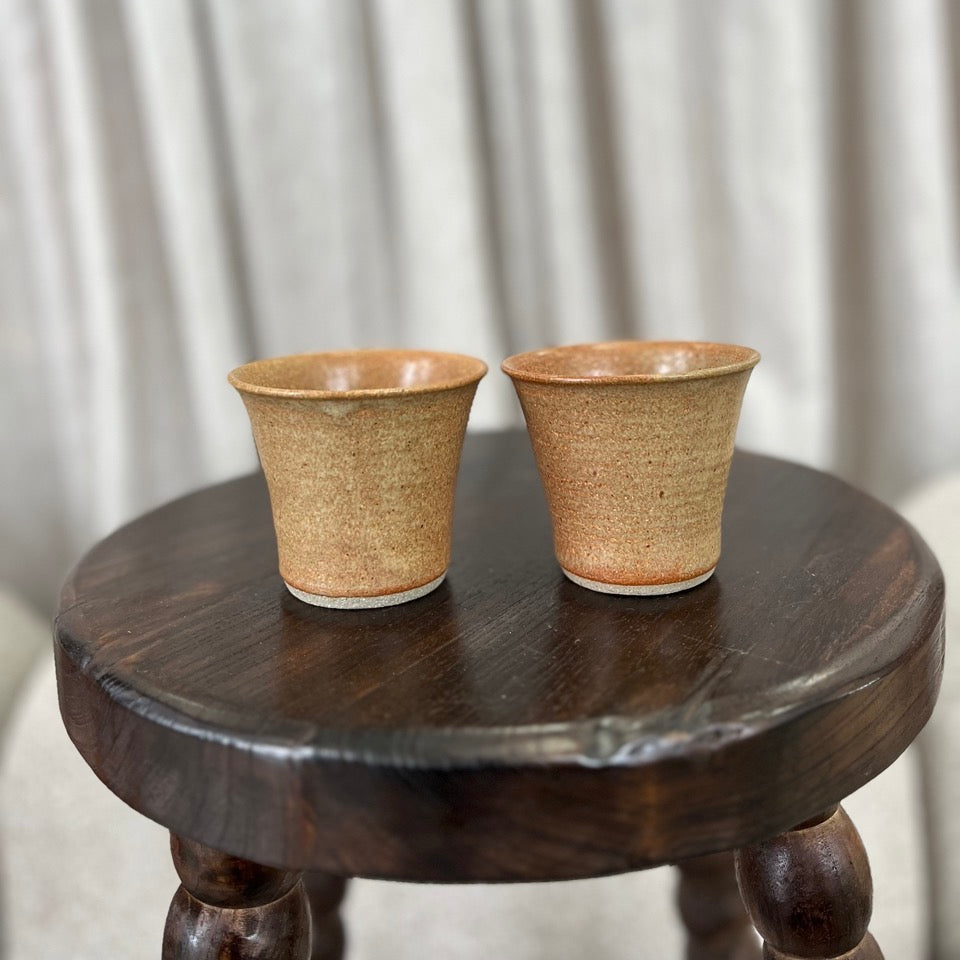 Vintage Ceramic Cups Set of 2