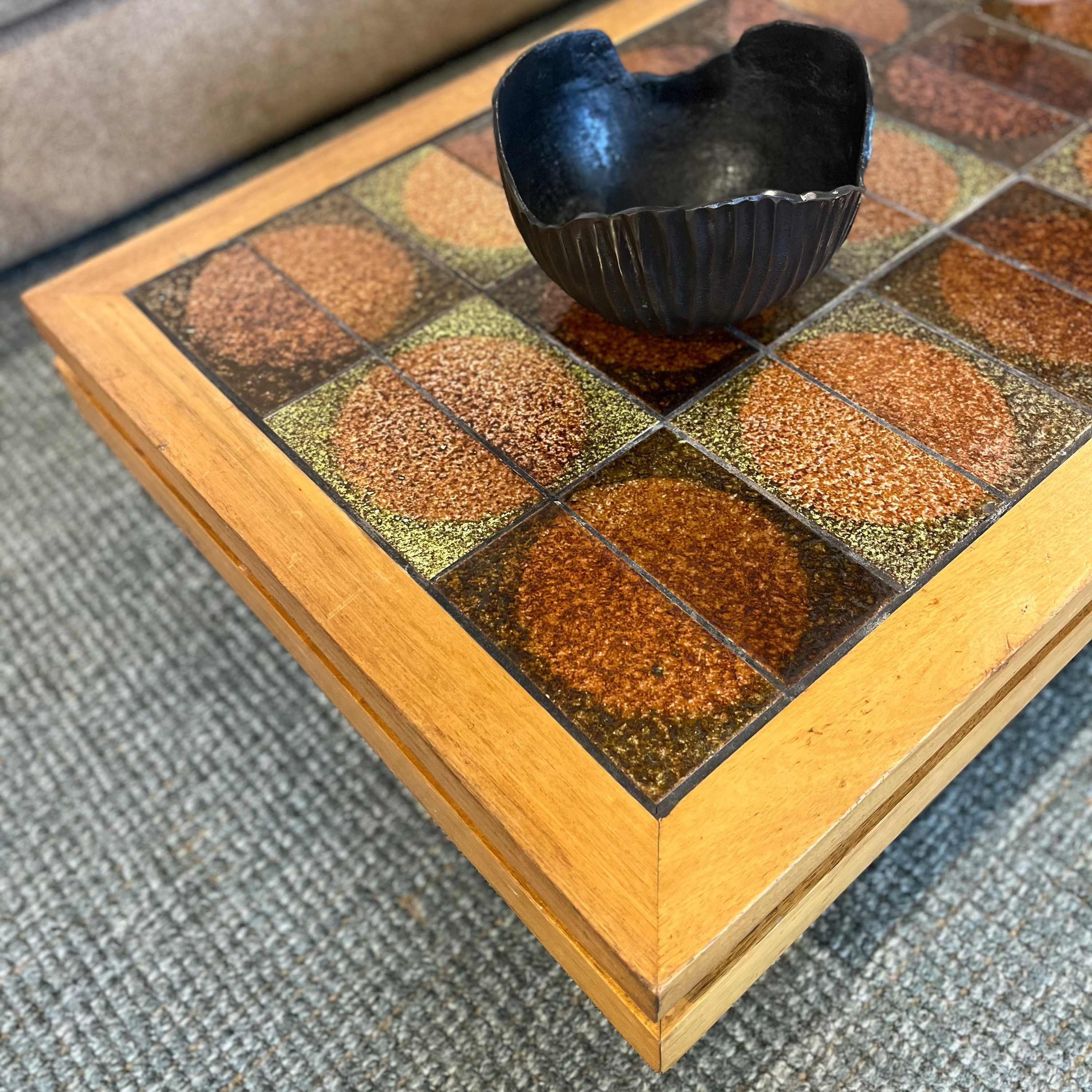 Vintage Tiled Coffee Table
