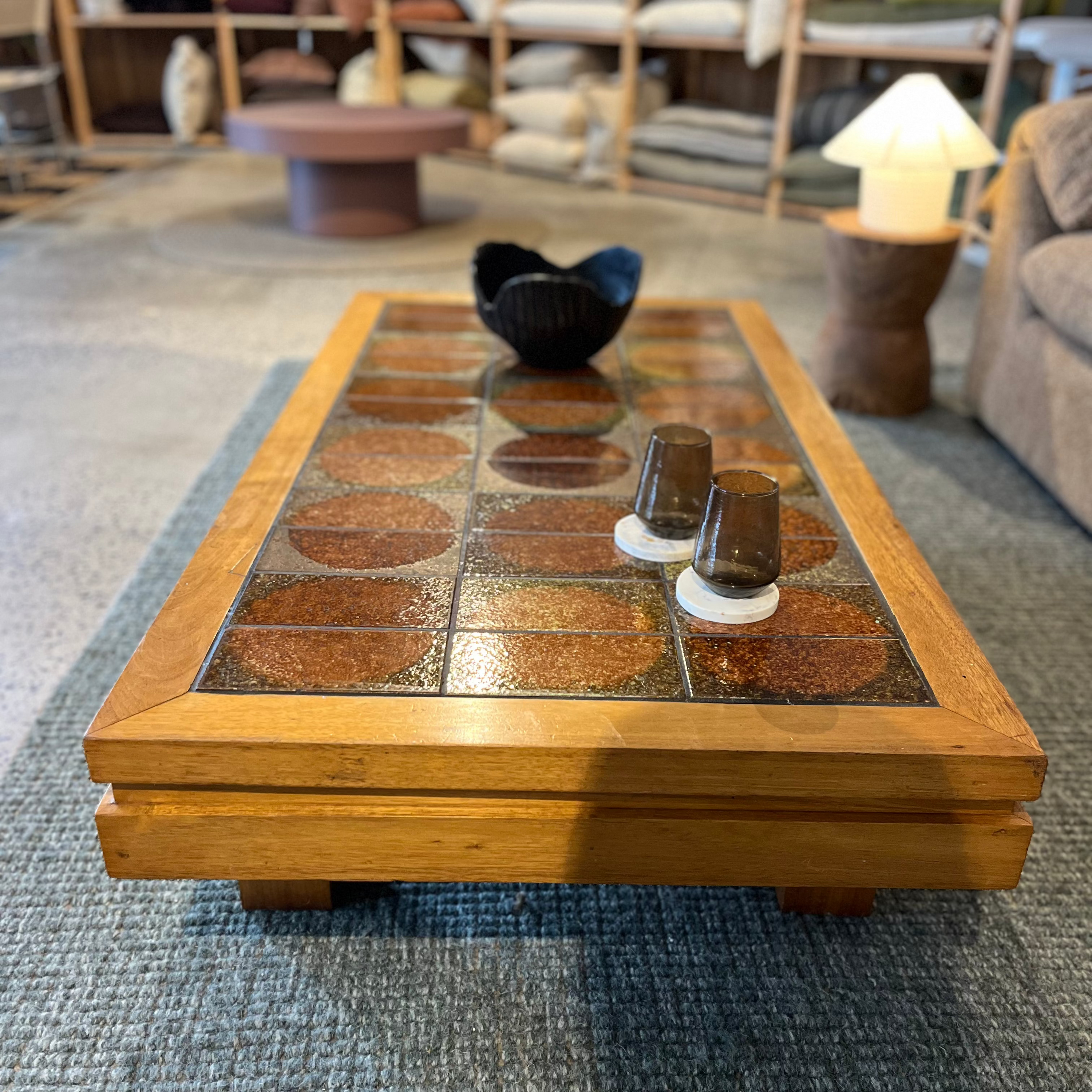 Vintage Tiled Coffee Table