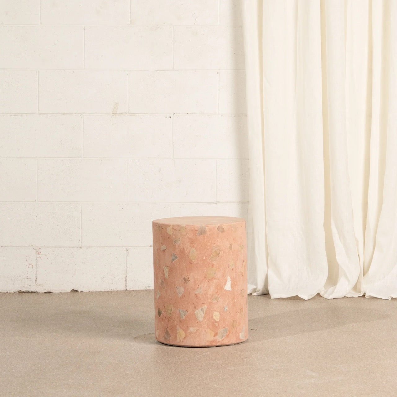 Illia Terrazzo Stool