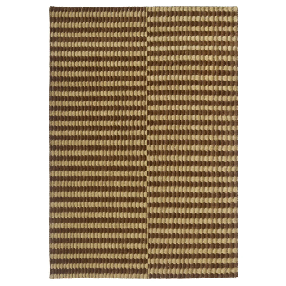 Fawn Linea wool rug in a warm sandy neutral — handloomed textural detail, Elan & Earth at Good Huis Co Geelong
