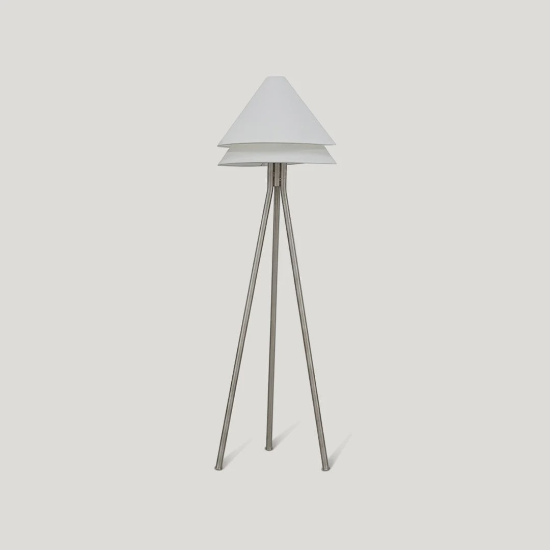 Brushed Stainless Steel Lottie Floor Lamp