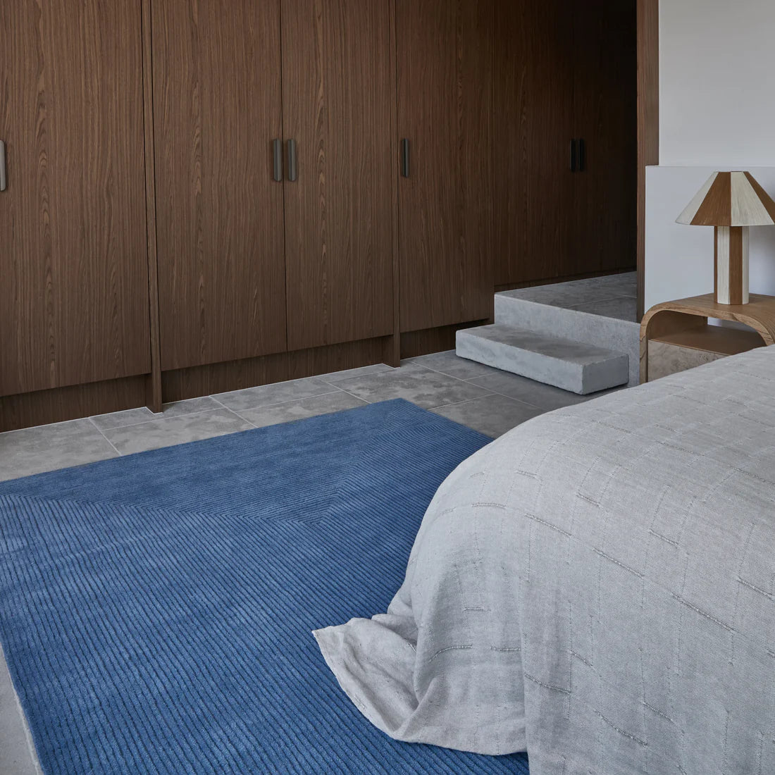 Stripe Rug - Aqua Blue