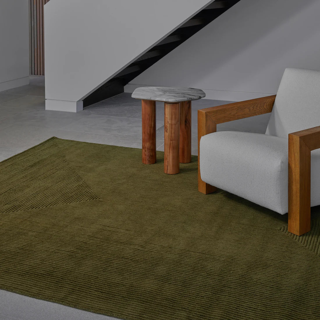 Stripe Rug - Leaf