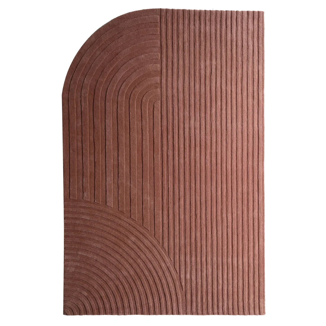 Trace Rug - Rose