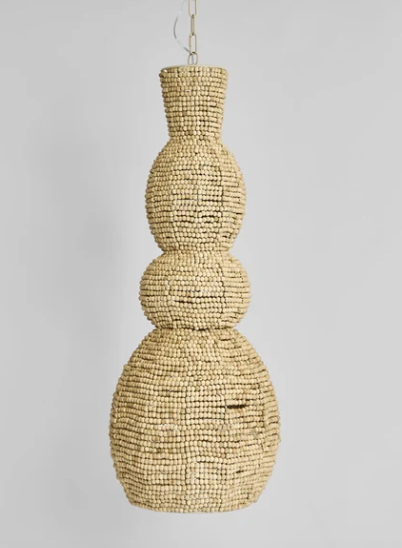Totem 2 Wooden Bead Pendant 36x36x95cm
