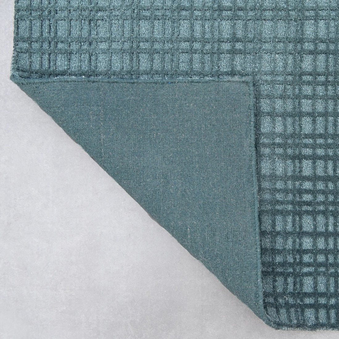 Silva Wool Rug - Teal