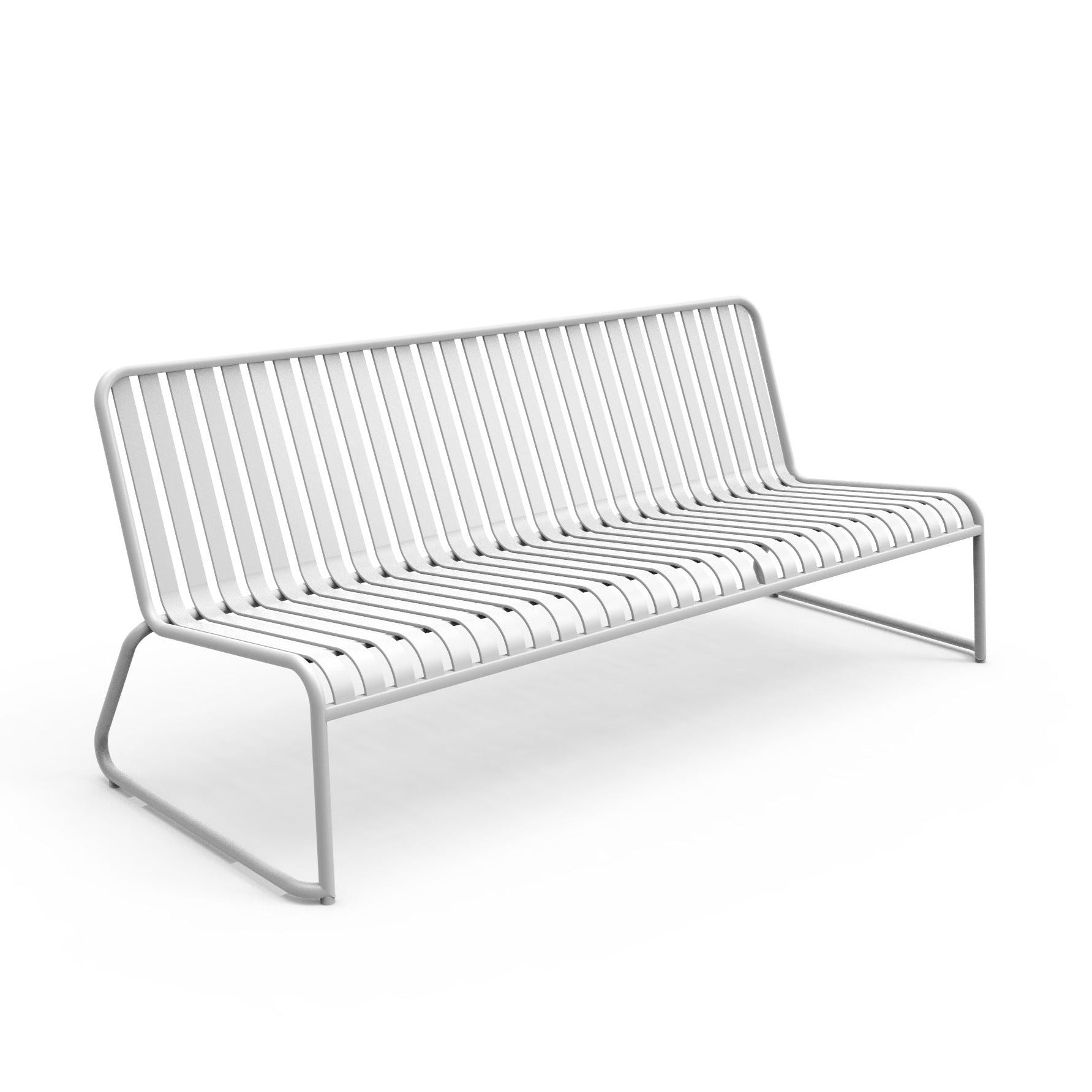 White  3 seater outdoor Brighton lounge by Zaneti 