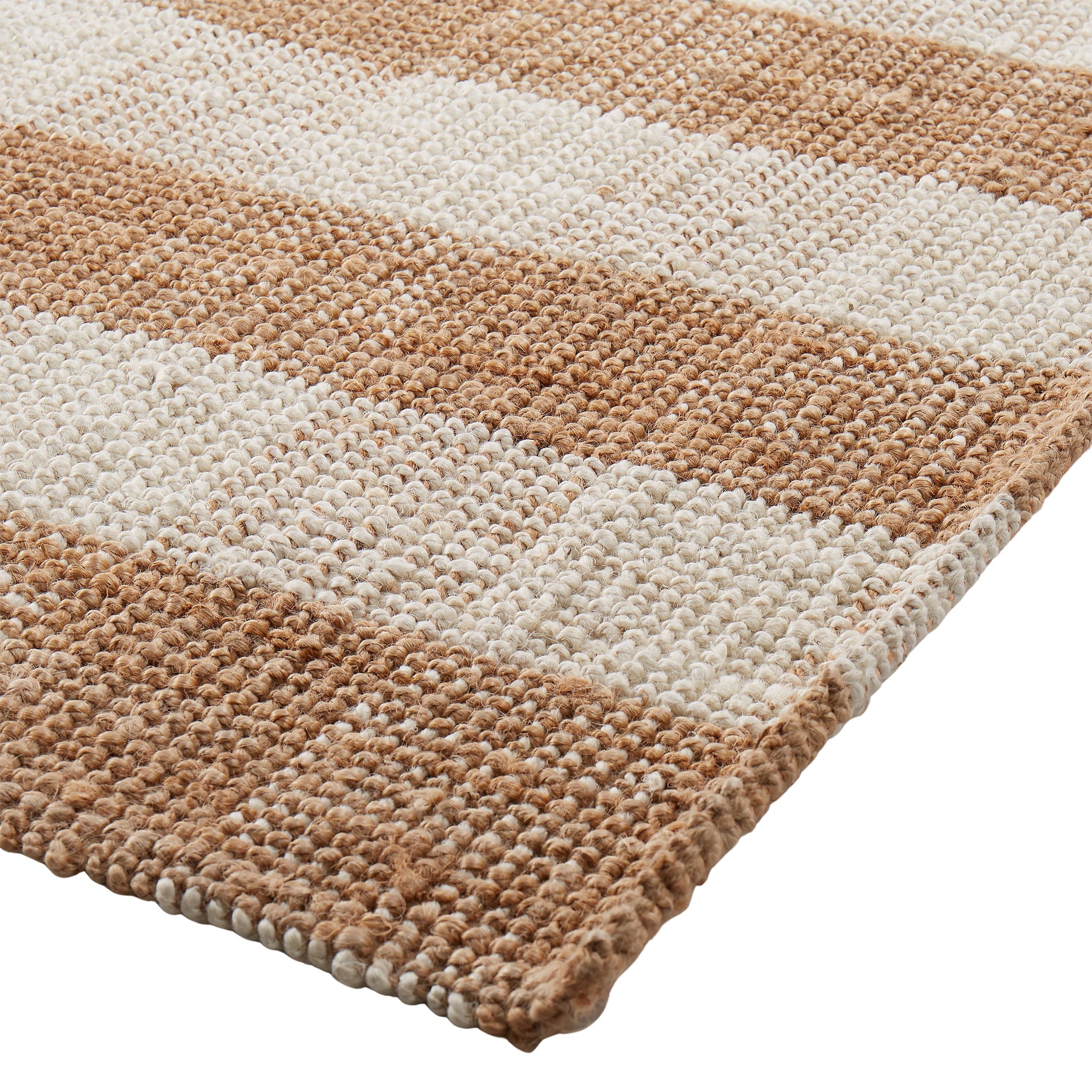 Jute Check Rug 240x300cm – Good Huis Co