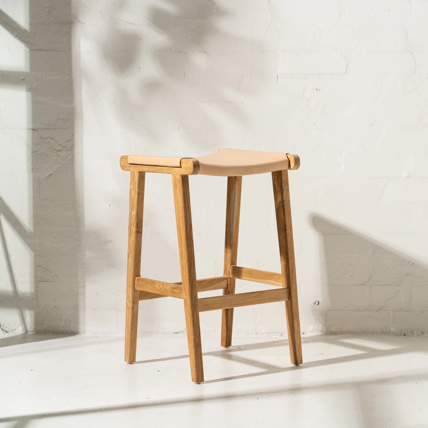Avel Leather Barstool