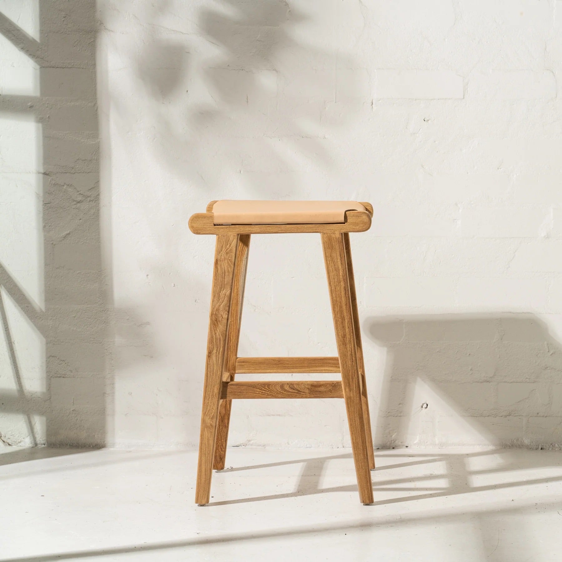 Avel Leather Barstool