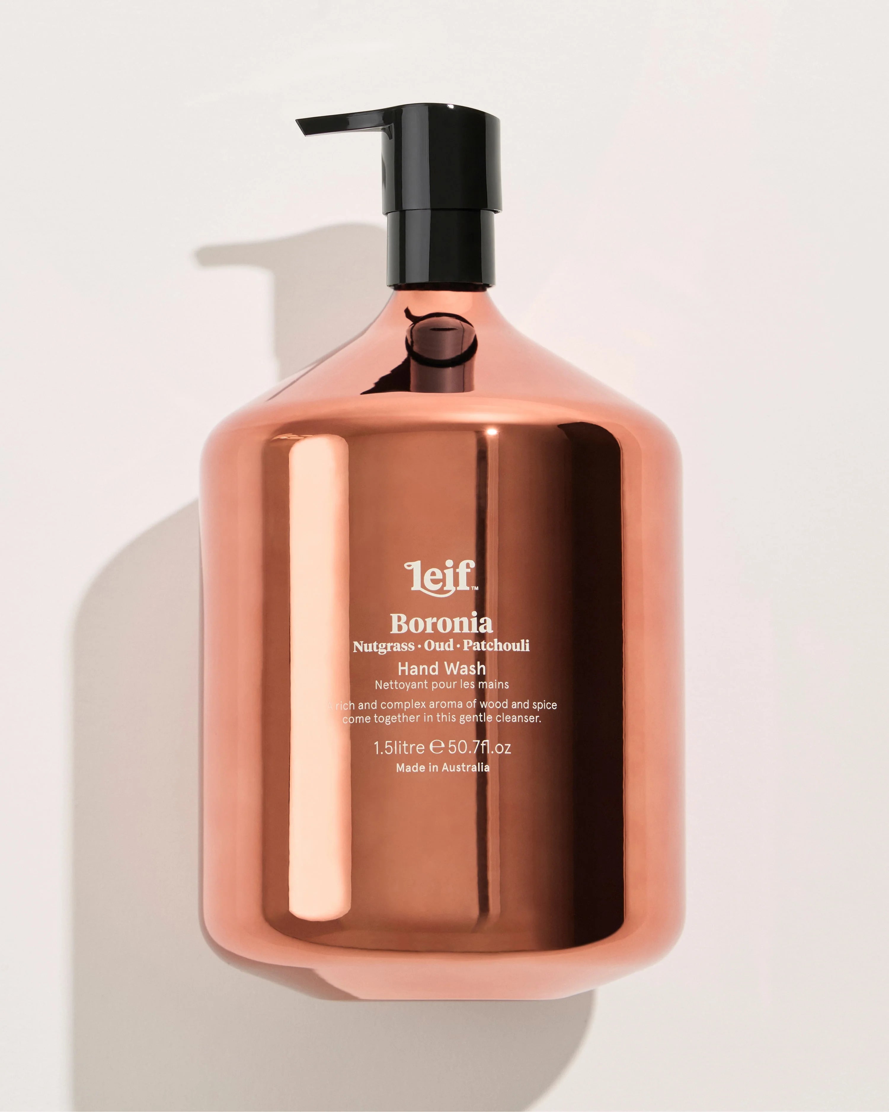 bronze metallic hand wash limited edition by leif luxe 