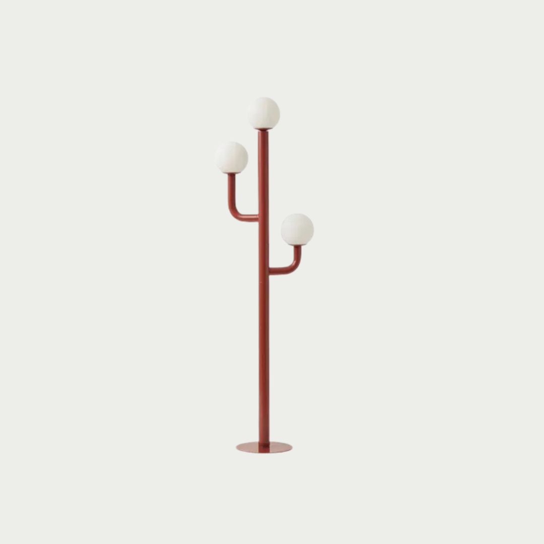 interesting floor lamp burgundy 