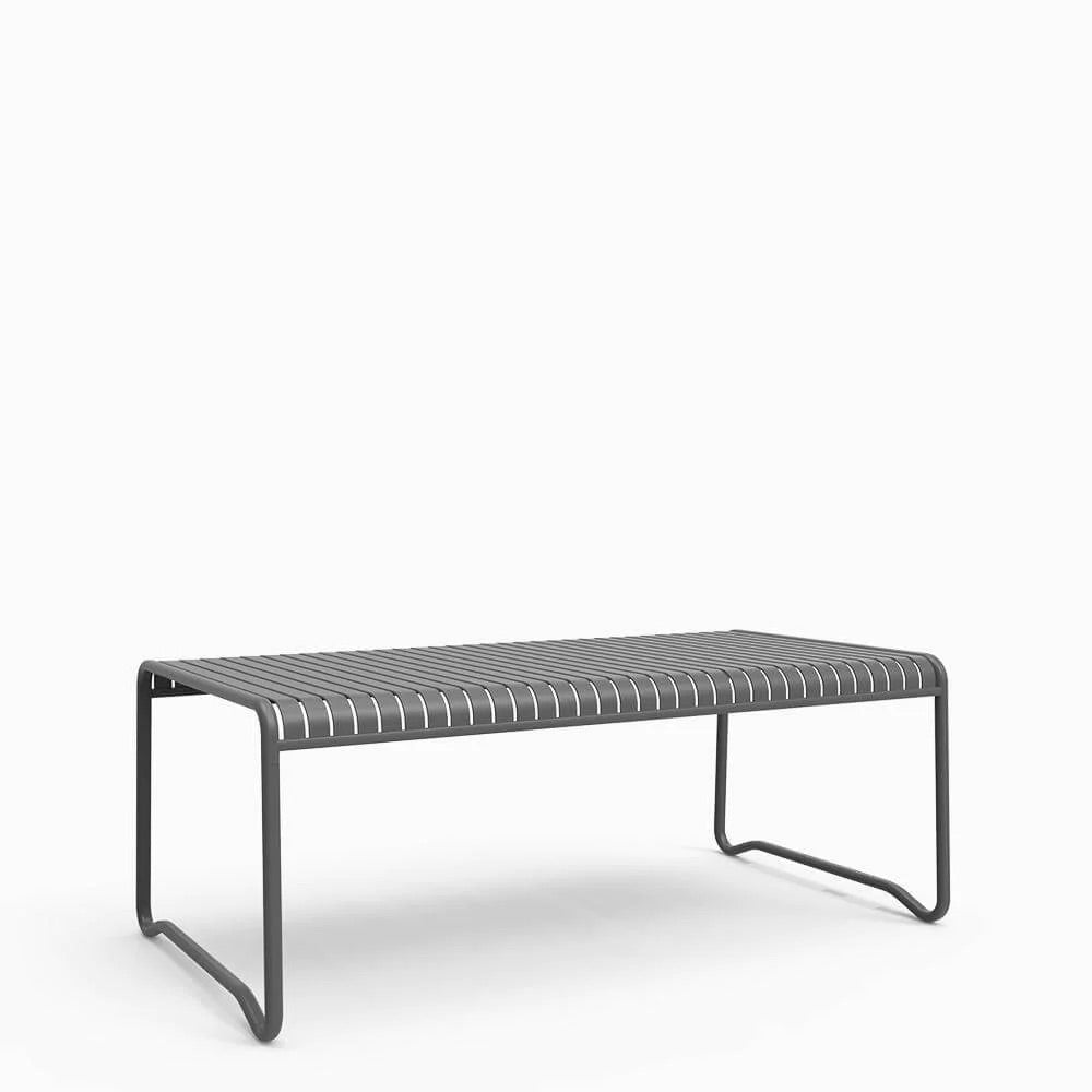 Charcoal outdoor dining table by Zaneti sold in Geelong