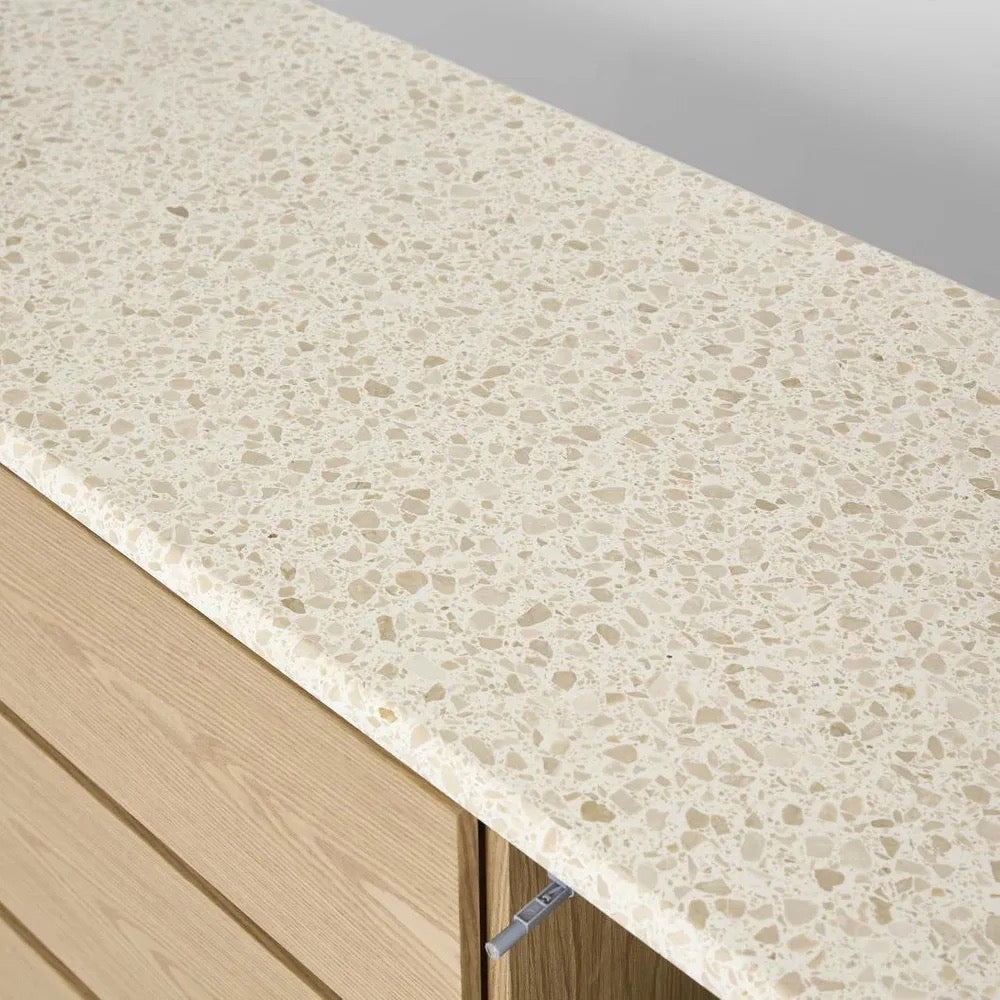 Arlo Sideboard Light Oak and Terrazzo