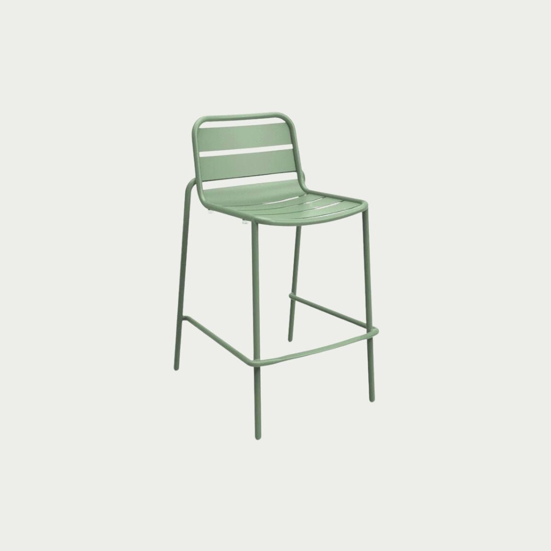 durable outdoor barstool that is green and durable. zaneti geelong 