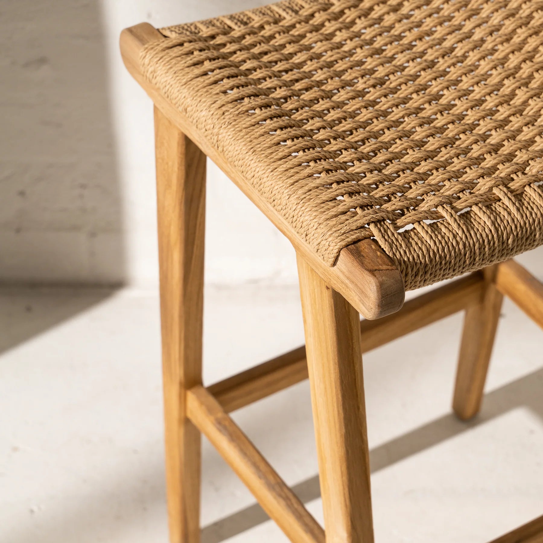 Ida Woven Bar Stool
