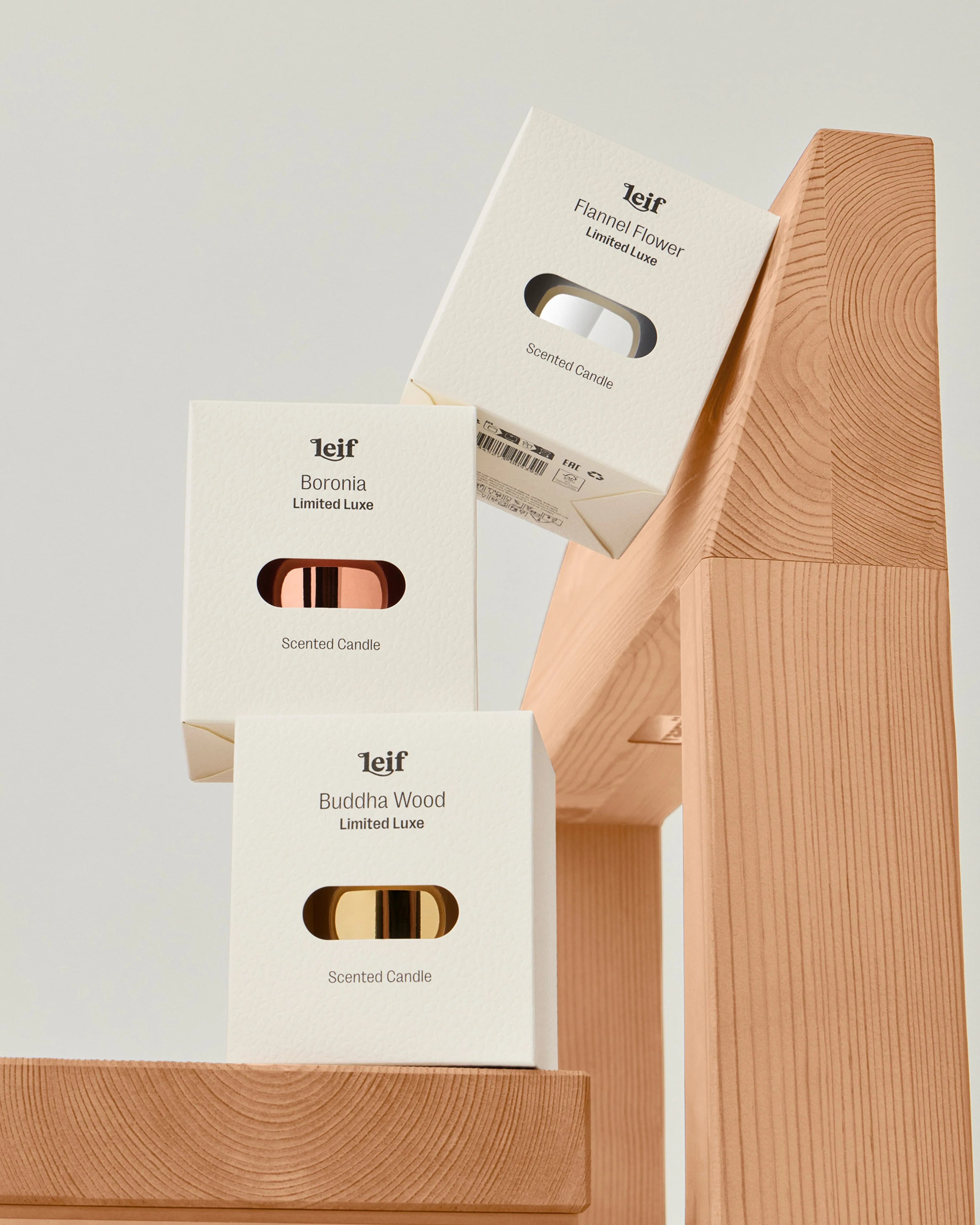 limited edition leif scented luxe candles