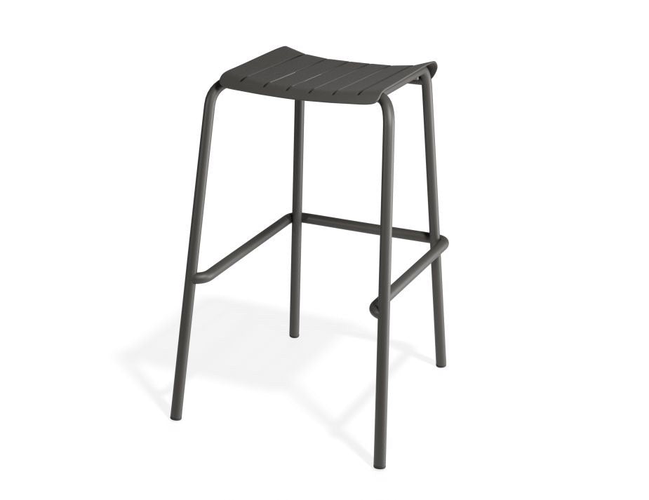 Luma Outdoor Backless Bar Stool