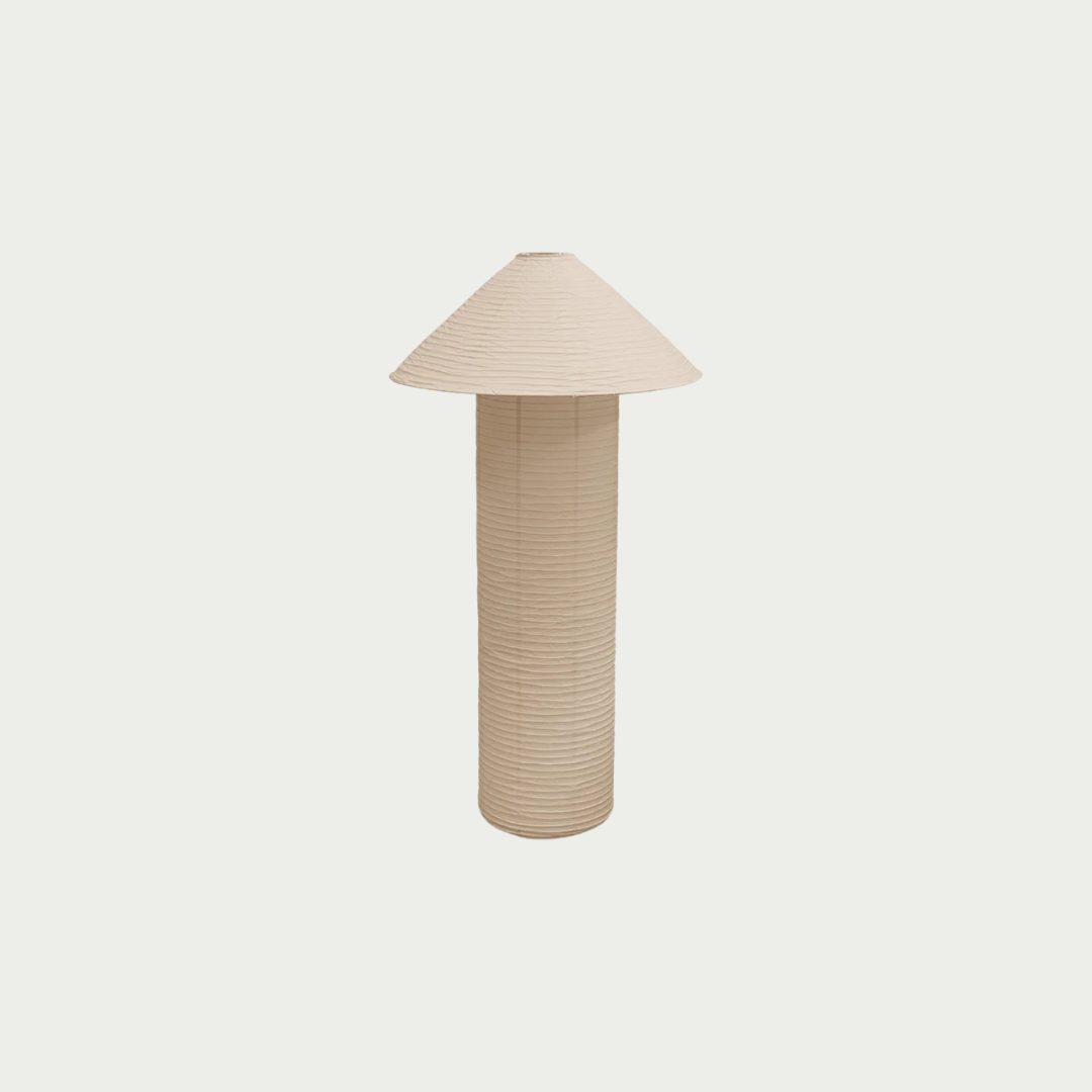rice paper floor lamp